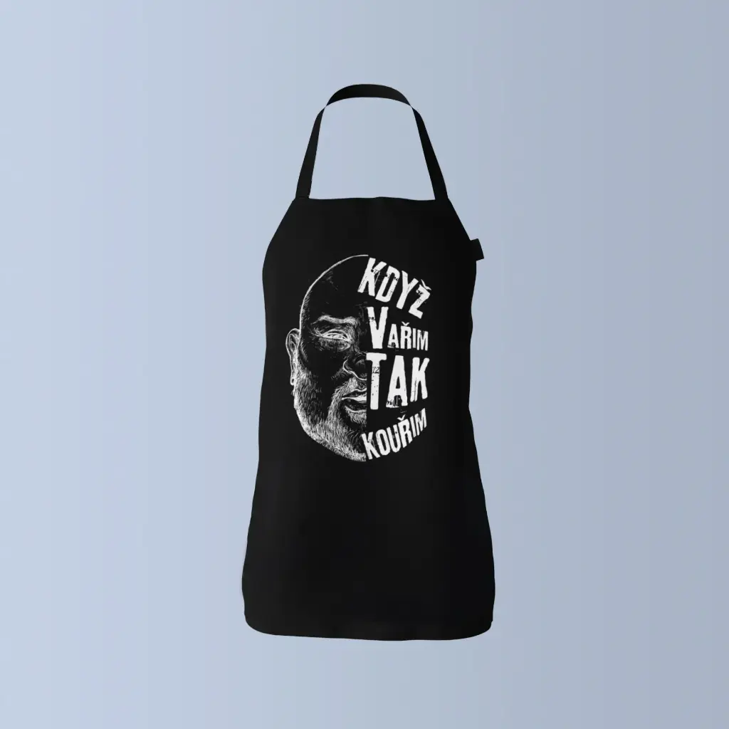 Zástěra - Když vařim, tak kouřim